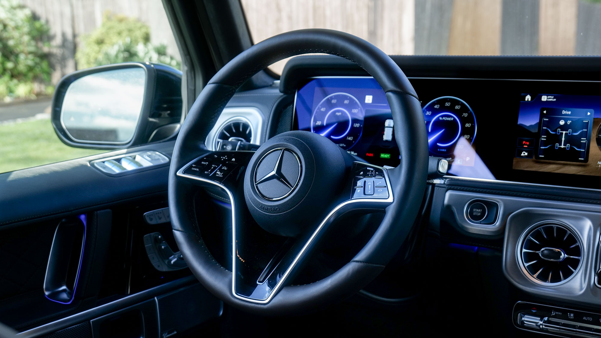 2025 Mercedes-Benz G 580 test drive.