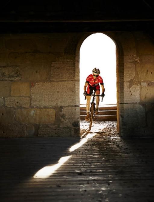 The urban ride took the competitors through all sorts of terrain