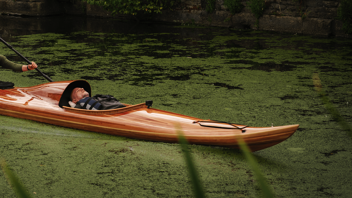 Volunteers meditate in a “Ghost” kayak for a dream-like new film ...