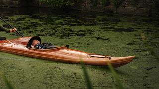 Super Slow Way Ghost kayak on canal