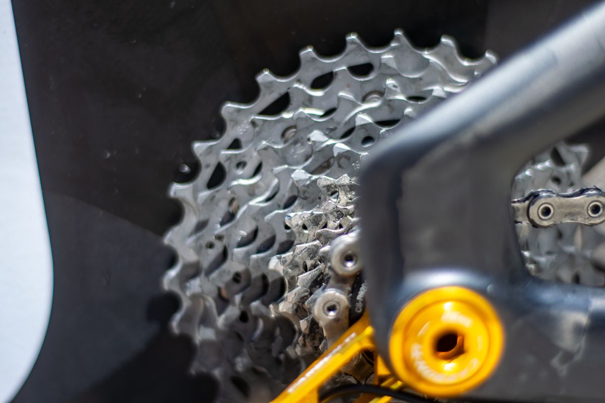 Tadej Pogačar's Colnago TT2 Tour de France time trial bike