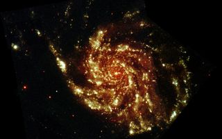 M 101 Pinwheel Galaxy space wallpaper 