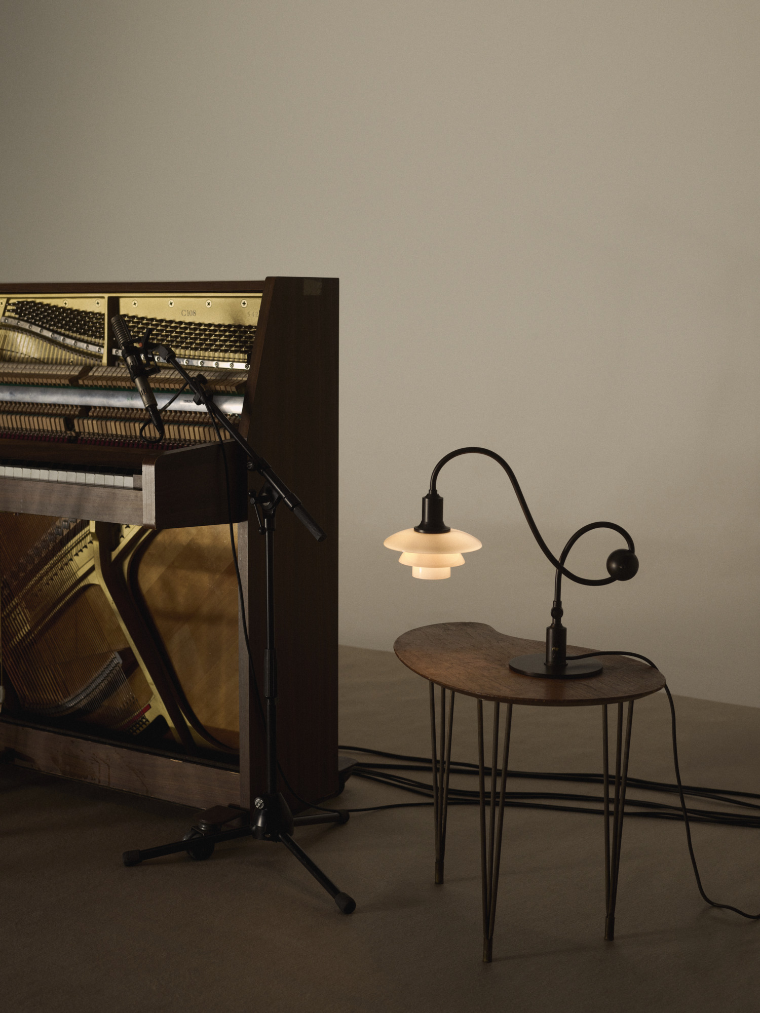 PH Piano lamp, by Poul Henningsen, for Louis Poulsen