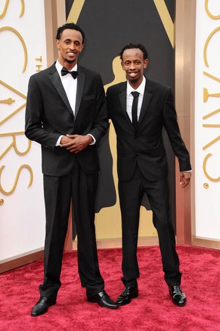 Faysel Ahmed And Barkhad Abdi At The Oscars 2014