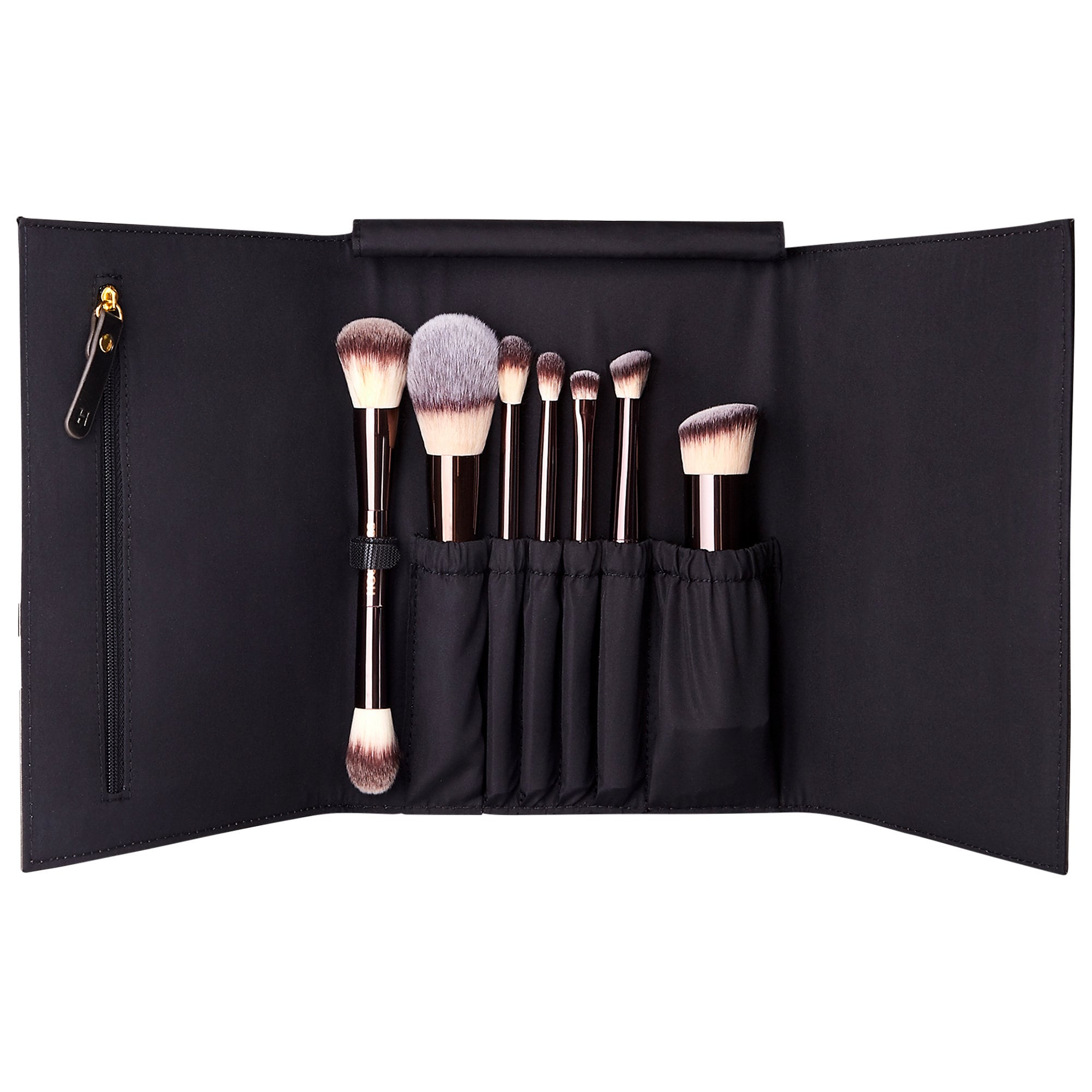 Vegan Face &amp;amp; Eye Travel Brush Set