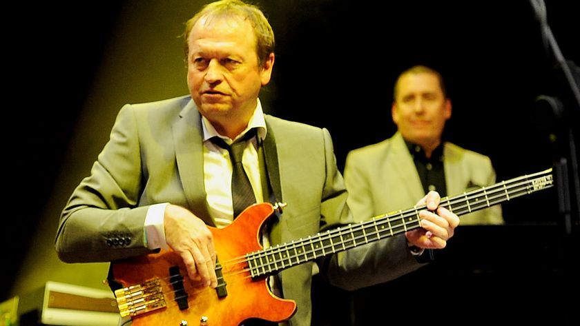 Mark King and Jools Holland perform at The Prince&#039;s Trust Rock Gala 2010