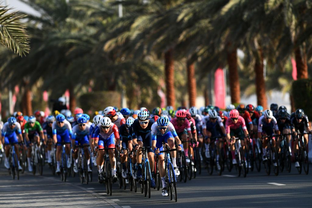 The sprint teams fought for control of the UAE Tour