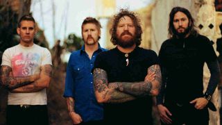 Mastodon posing for a photograph in 2009