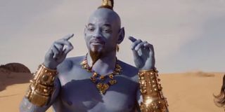 Aladdin trailer 2019 has Will Smith as blue genie