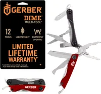 Gerber Gear Dime 12-in-1 Mini EDC Multitool