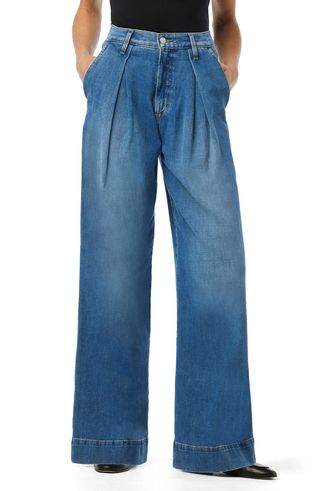 The Pleated Denim Trouser Jeans