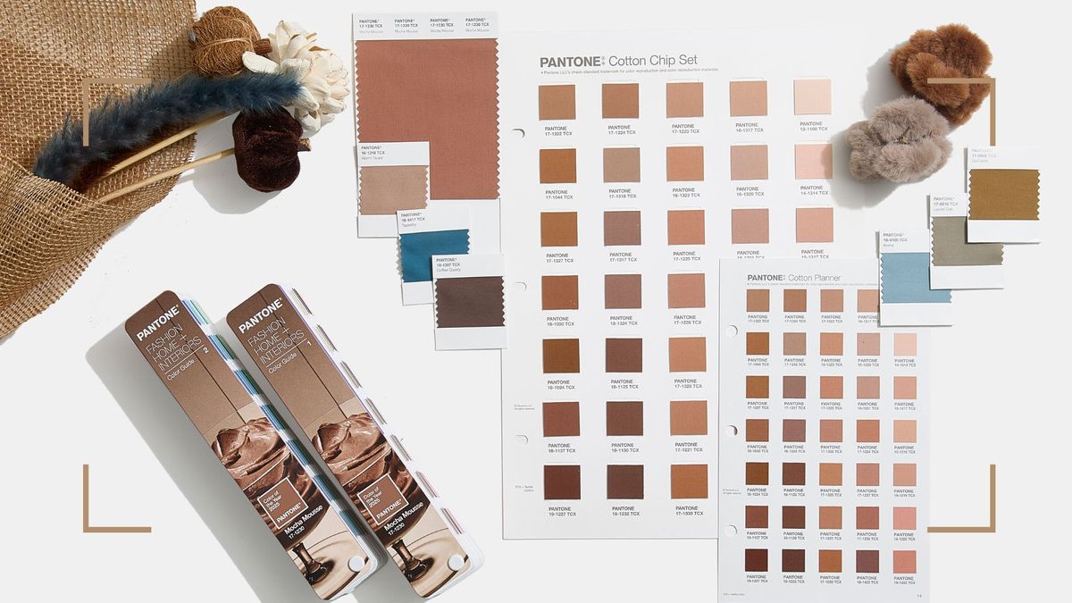 Pantone の Color of the Year 2025 モカ ムースをご覧ください