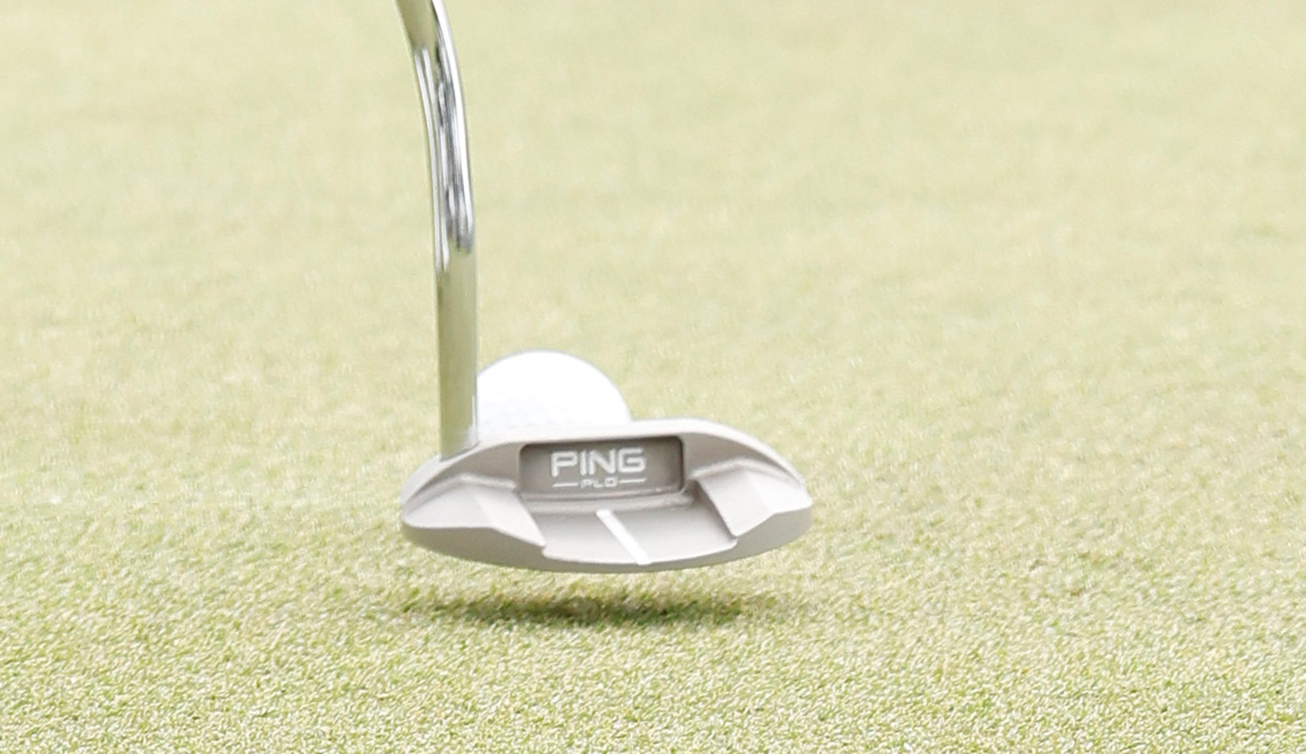 A close up of the putter used by Daniel Berger