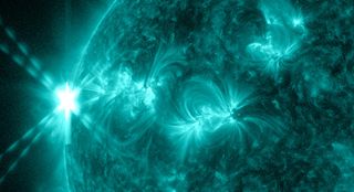 On May 13, 2013, an X2.8-class flare erupted from the sun -- the strongest flare of 2013 to date.