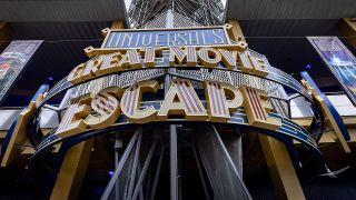Universal's Great Movie Escape exterior sign