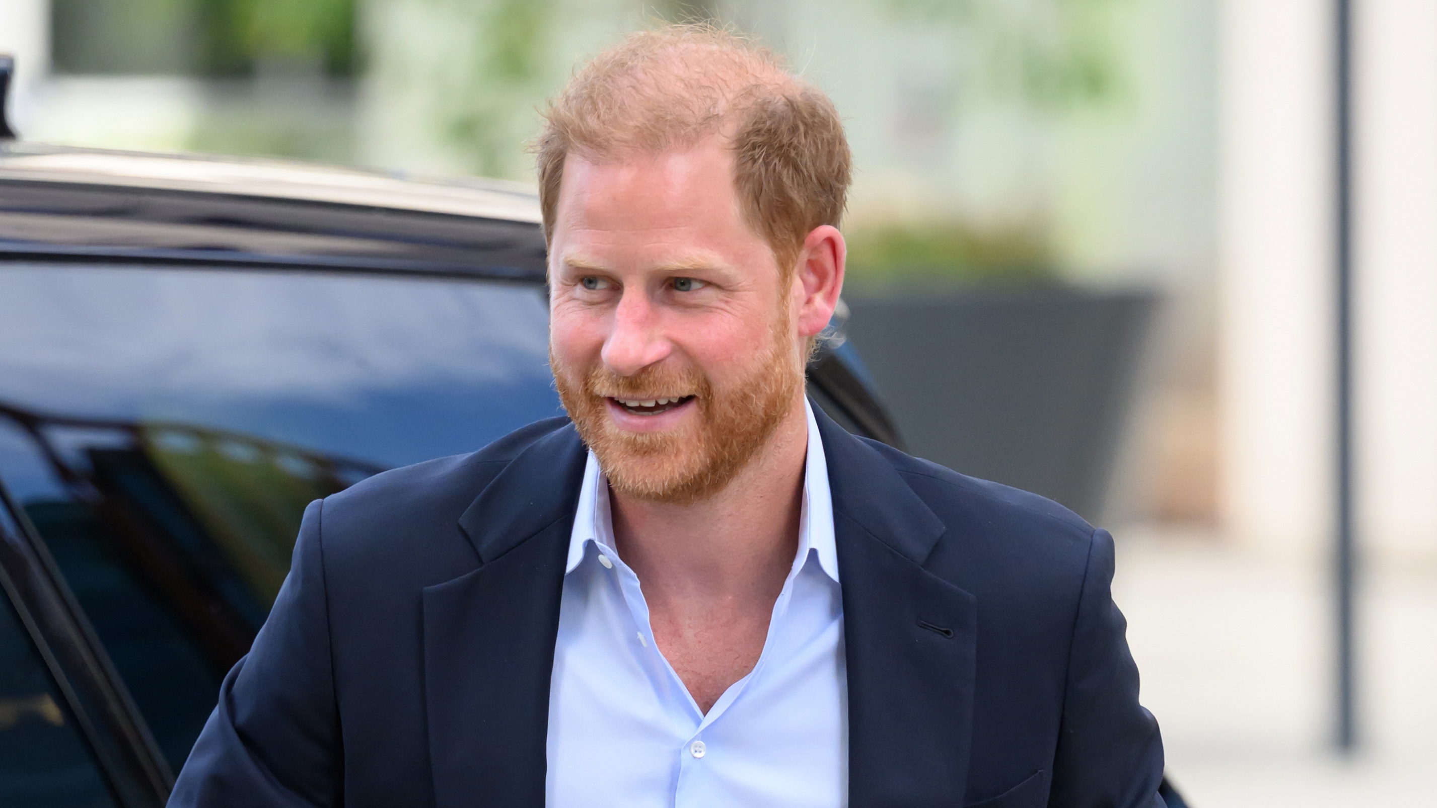 Prince Harry, Duke of Sussex during his visit to the Centre For Blast Injury Studies at Imperial College London on September 10, 2025