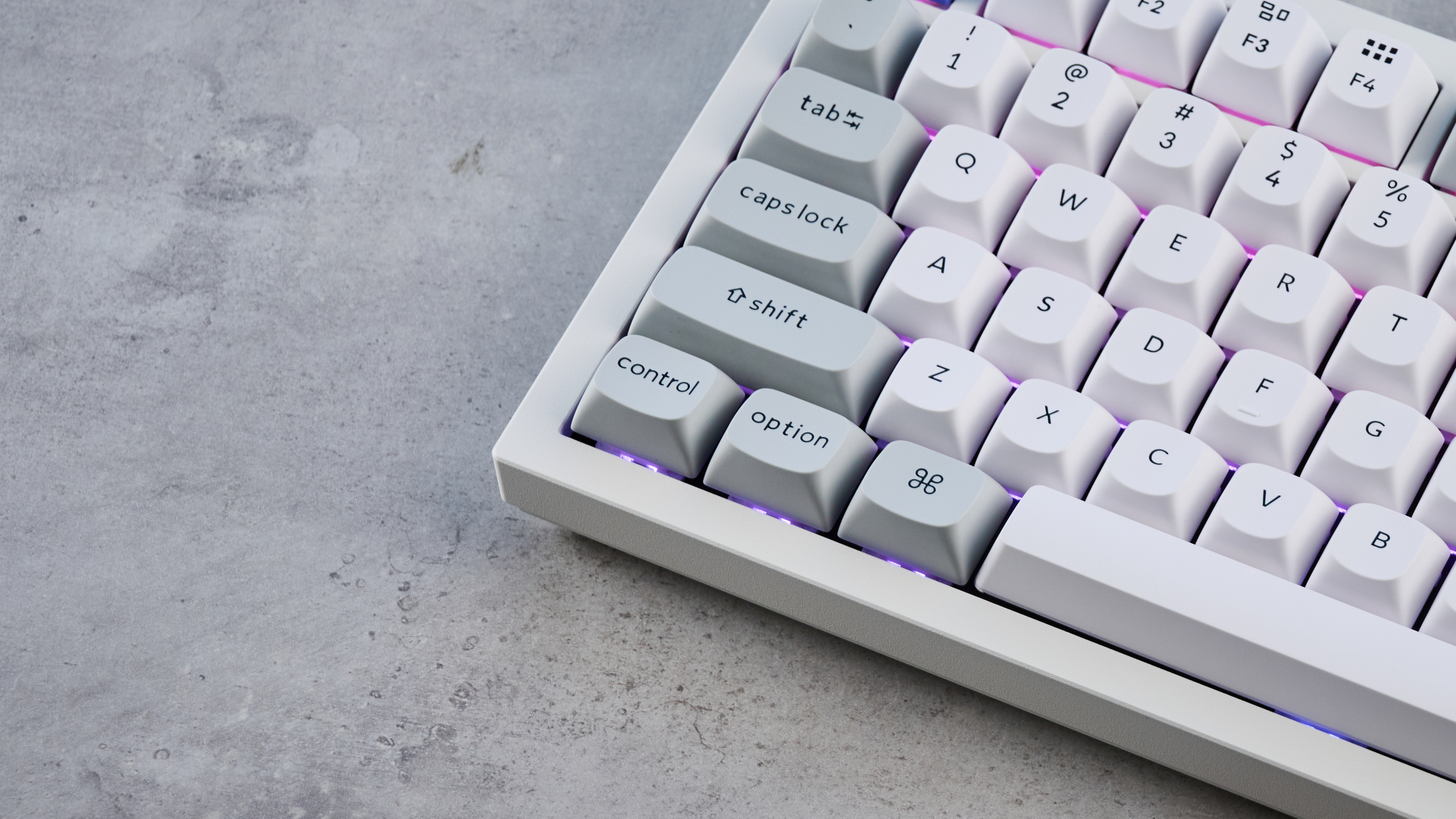 A Keychron Q6 HE 8K wired gaming keyboard with Hall Effect switches