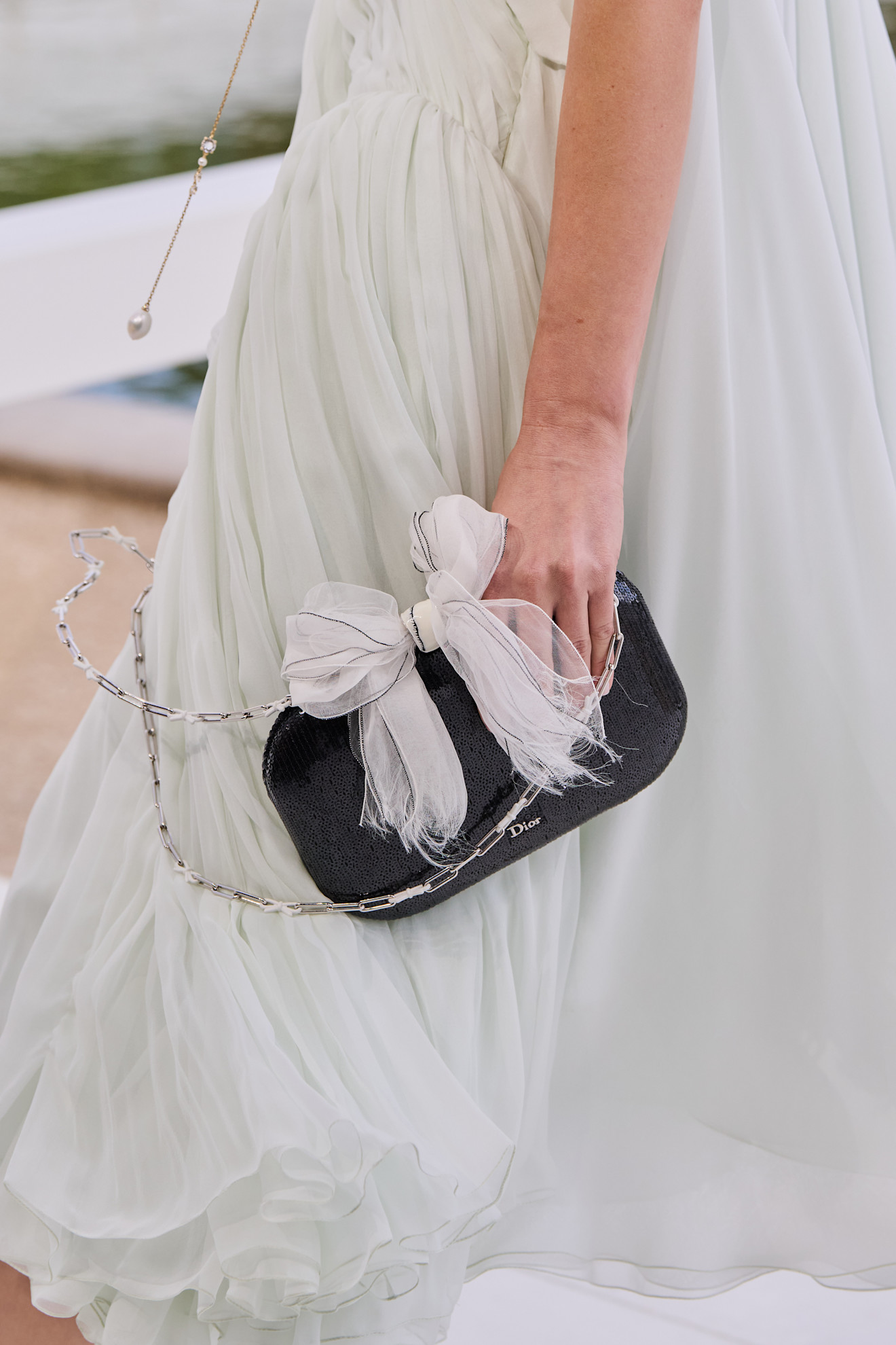 An image of the accessories at the Dior spring/summer 2027 show.