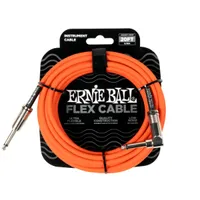 Ernie Ball Flex Cable10-20ft | Compact connector | Straight to straight/angle