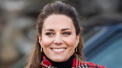  Catherine, Duchess of Cambridge during a visit to Cardiff Castle with Prince William, Duke of Cambridge on December 08, 2020 in Cardiff, Wales