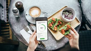 Diet vs exercise: an app sowing how many calories are in a meal of smashed avocado on toast