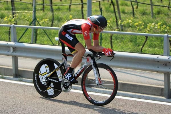 Andreas Kl&ouml;den (RadioShack) powers to victory in Arco.
