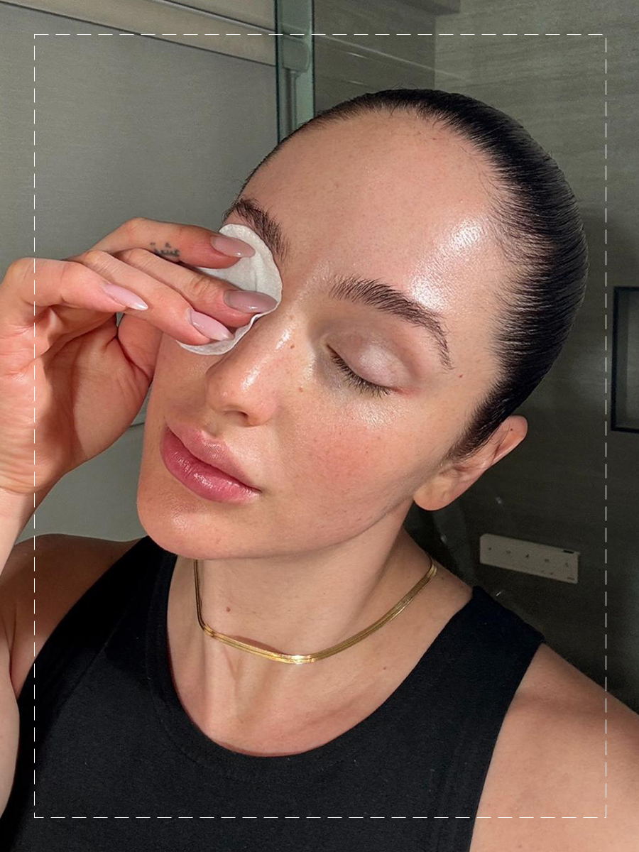 Ash K Holm removing eye makeup