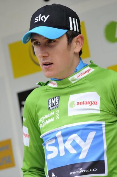 Geraint Thomas (Sky) is the new leader of the points classification.