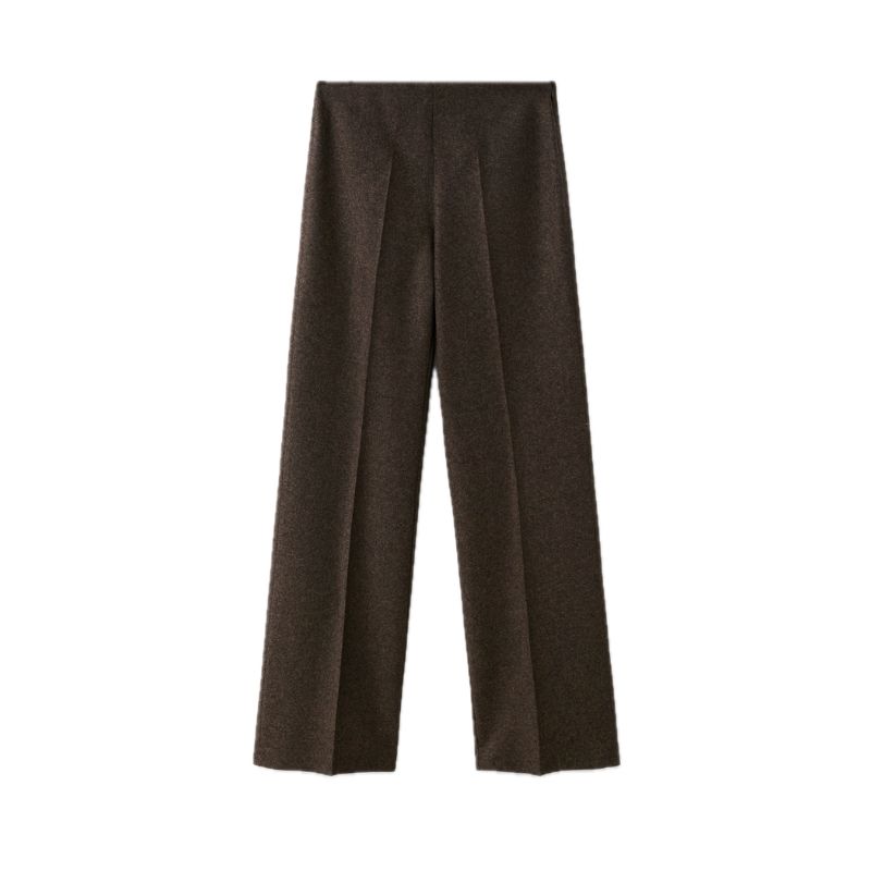 Mango , Speckled Wool Trousers