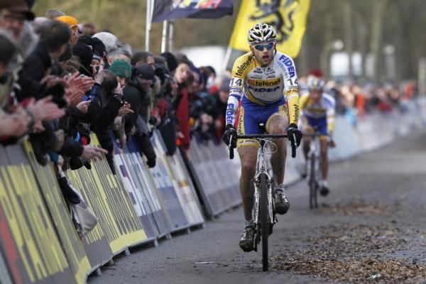Rob Peeters (Telenet-Fidea) took fifth place in Hoogerheide