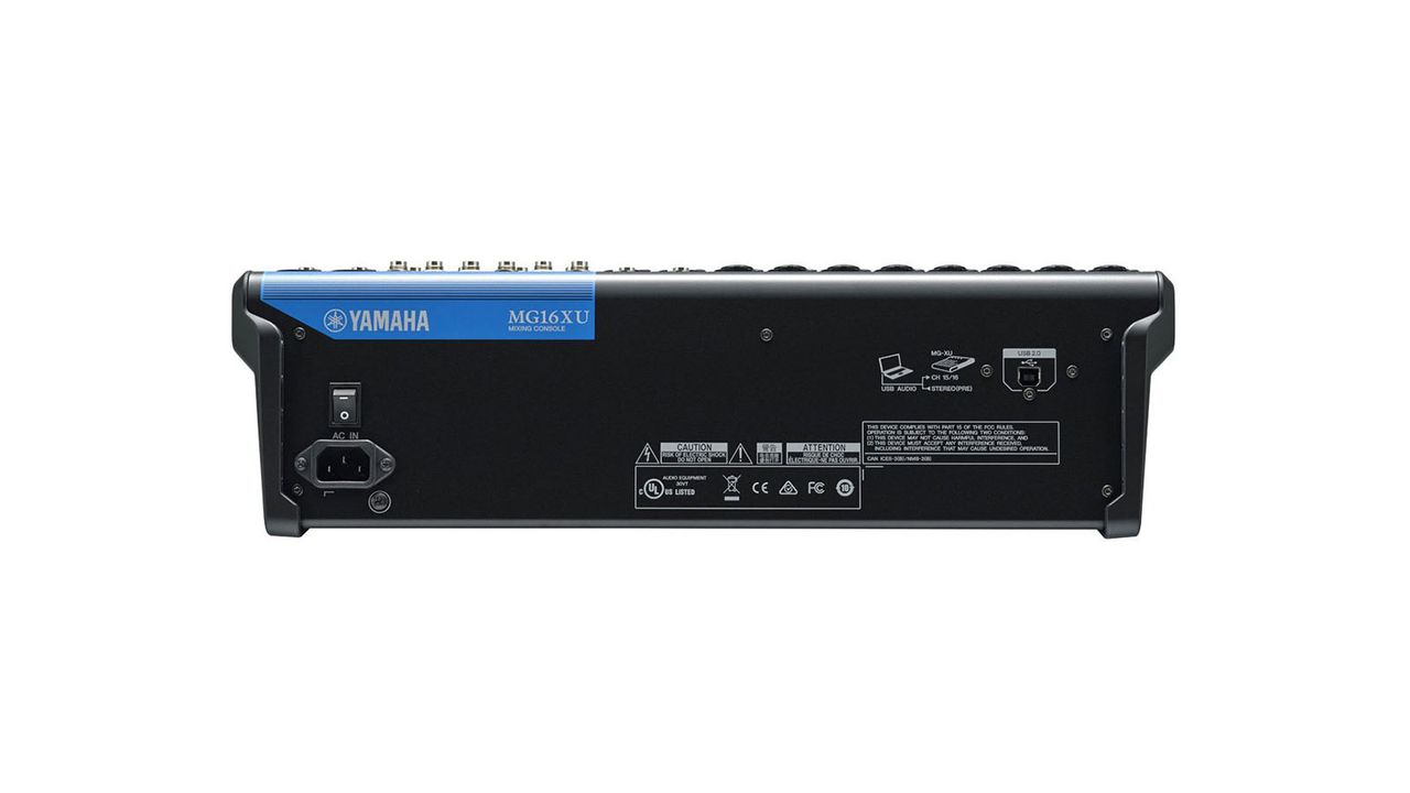 Best consoles for live mixing: Yamaha MG16XU