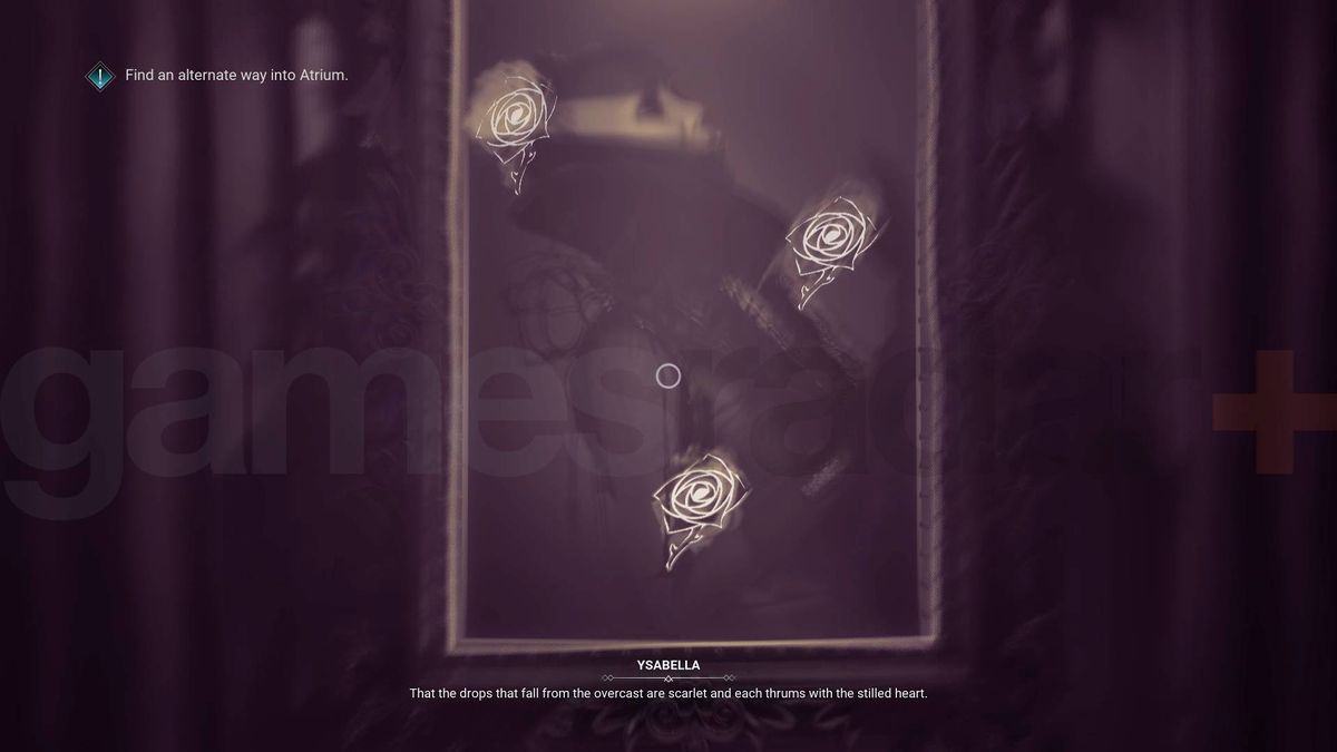 Bloodlines 2 painting puzzle atrium ysabella