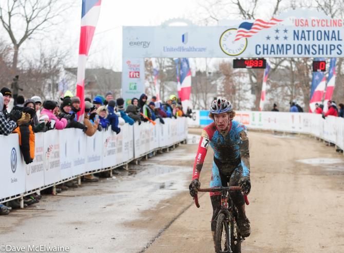 Andrew Dillman (Bob's Red Mill) finishing a fantastic ride