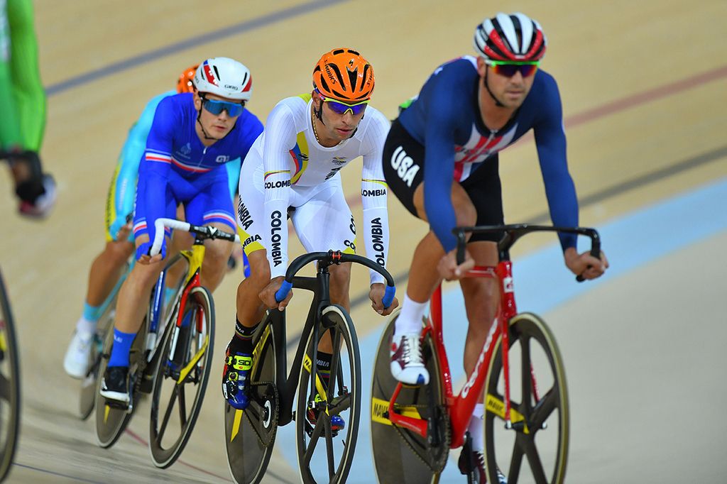 Bobby Lea (USA) in the elimination race