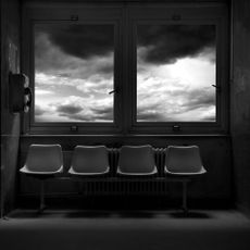 Monochrome, Glass, White, Atmosphere, Room, Style, Monochrome photography, Floor, Black-and-white, Fixture, 