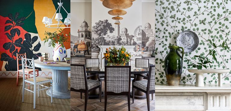 Wallpaper Trends 2022 Stylish Ways To, Dining Room Wallpaper Ideas Uk