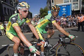 Cyclo-cross star Sven Nys with Landbouwkrediet Euphony in Belgium