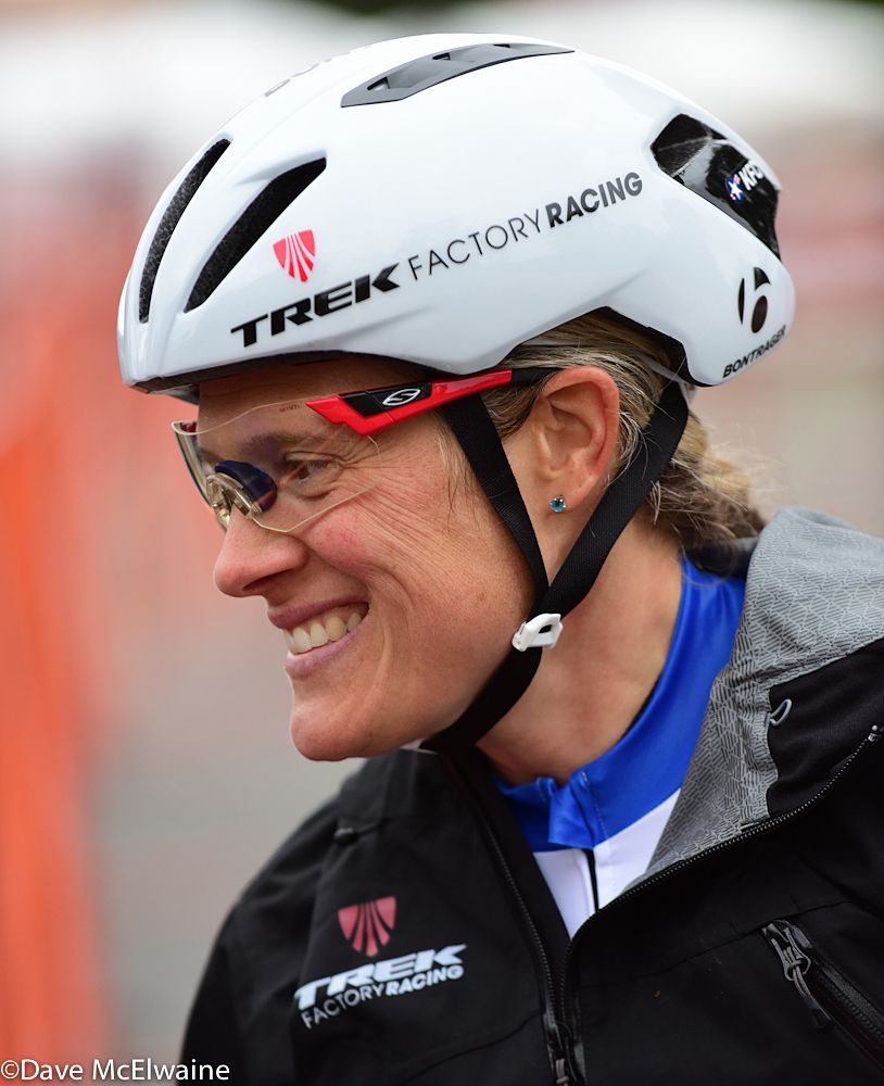 Katie Compton (Trek Factory Racing) before the race