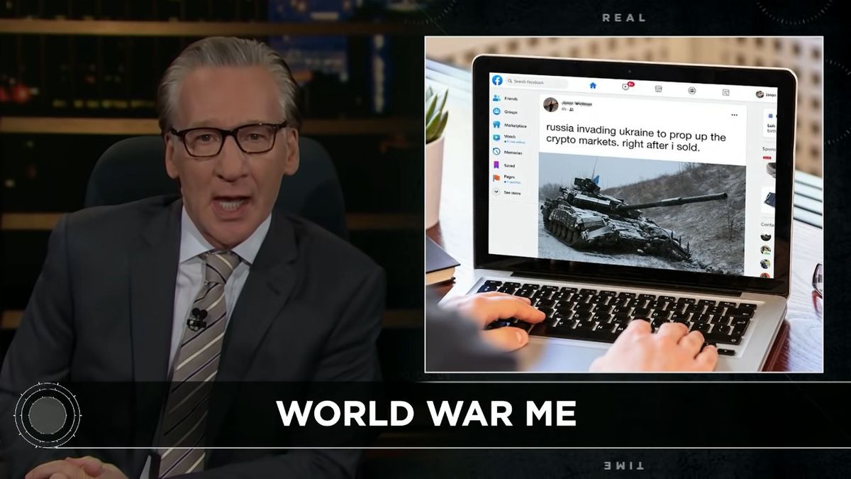 Bill Maher slams both parties for playing partisan politics with the war in  Ukraine | The Week