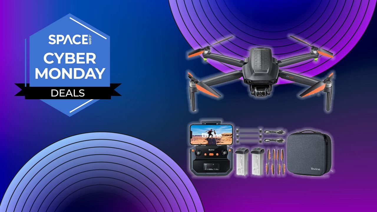 Fly into the holiday season with this last-chance Cyber Monday drone deal: 47% off the Bwine F7GIM Pro bundle