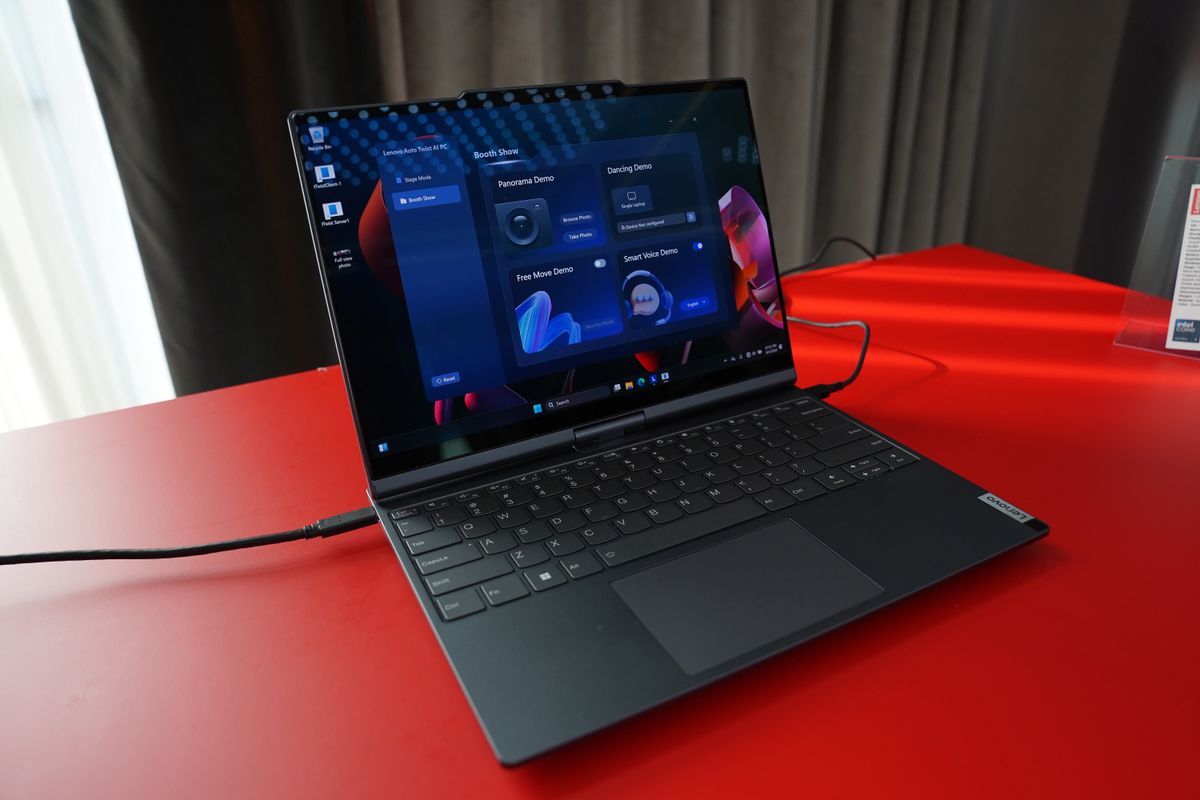 Lenovo Auto Twist proof of concept shown at IFA Berlin