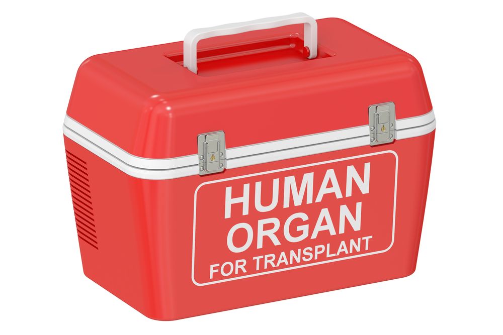 organ transplant cooler