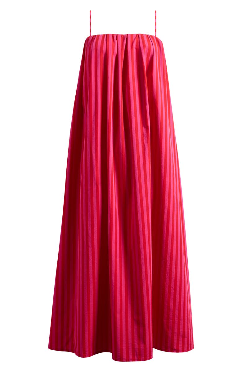 Marsha Stripe Cotton Midi Midi Sundress
