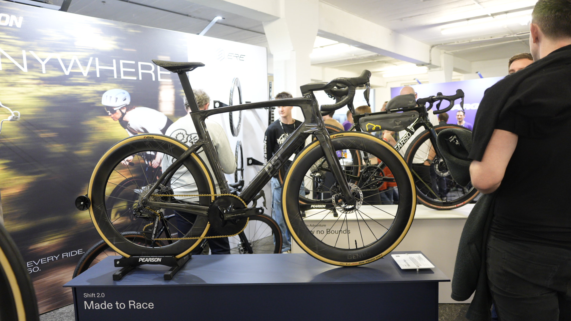 close up details of expensive bikes