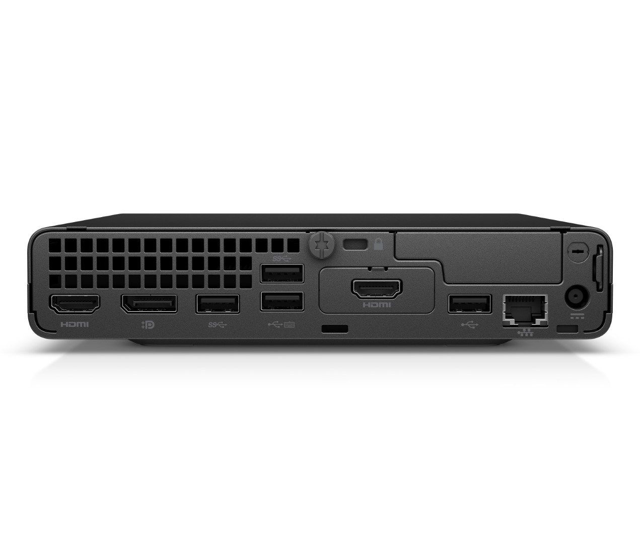 HP Prodesk 405 G8 Desktop Mini Pc Horizontal Rear Hdmi
