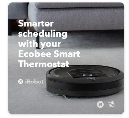iRobot Ecobee IFTTT