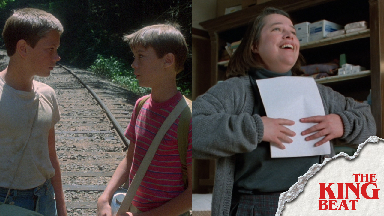 River Phoenix and Wil Wheton in Stand by Me and Kathy Bates in Misery The King Beat