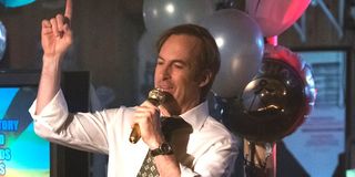 jimmy singing at party with chuck better call saul