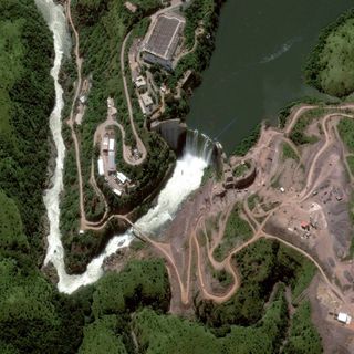 Cambambe Dam, Cuanza River, Angola