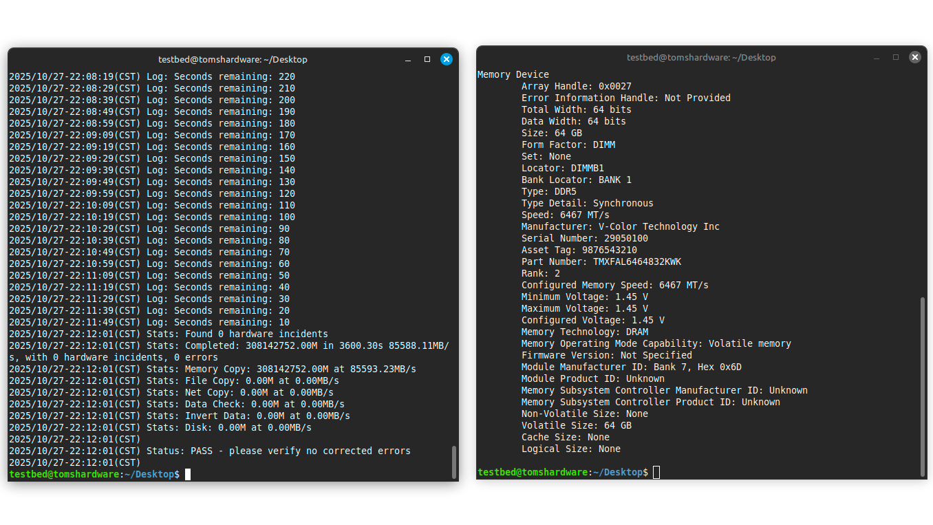 V-Color Manta XFinity RGB DDR5-6400 C32
